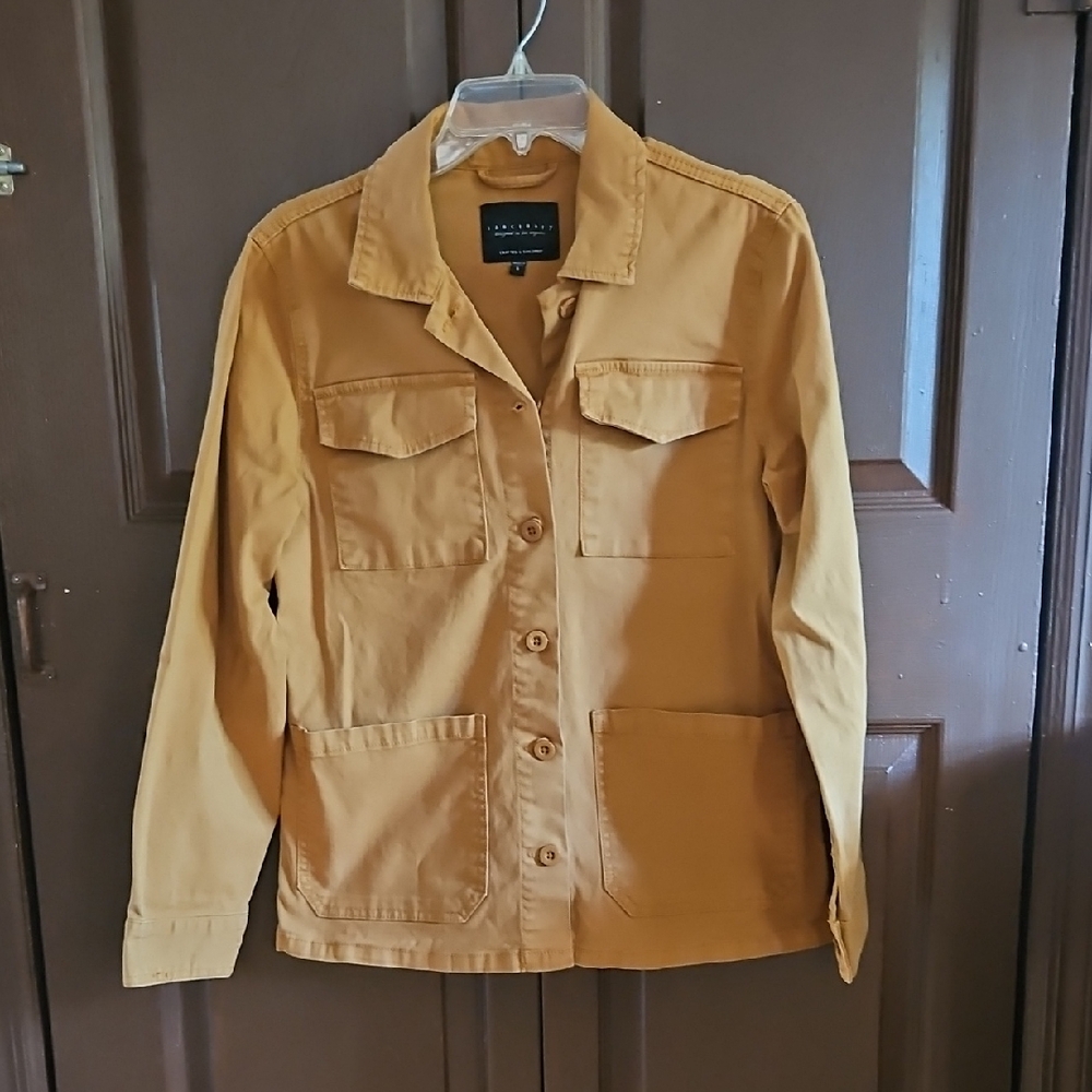 Sanctuary Women's Mustard Utility Jacket